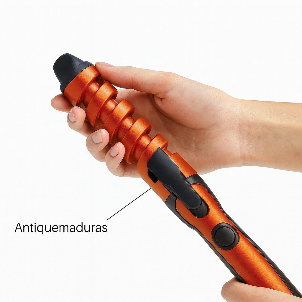 Rizador De Pelo De Cerámica Espiral